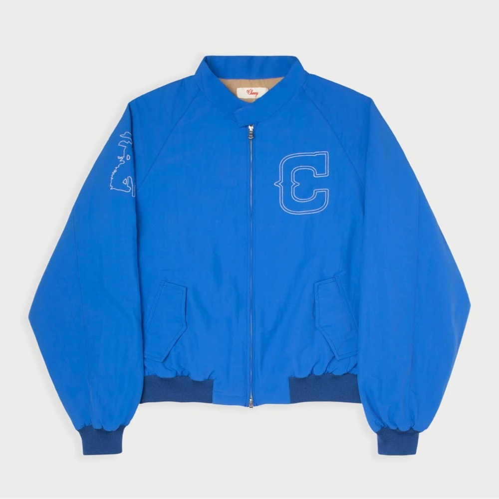 Cherry LA Nylon Championship Jacket (Cobalt) XL